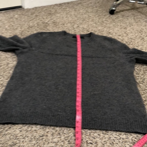 Rag & Bone Sweater Size XL Dark Gray Speckled Wool Pullover - Picture 10 of 11